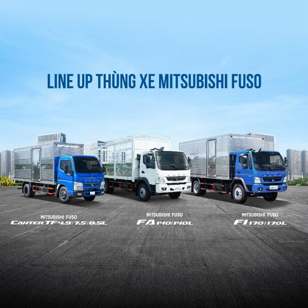 THACO AUTO GIỚI THIỆU LINE-UP THÙNG XE MITSUBISHI FUSO